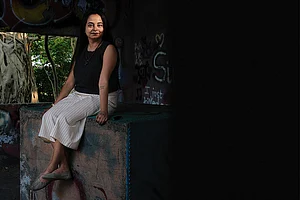 Photo: Sandipan Chatterjee : Cinematographer Modhura Palit.