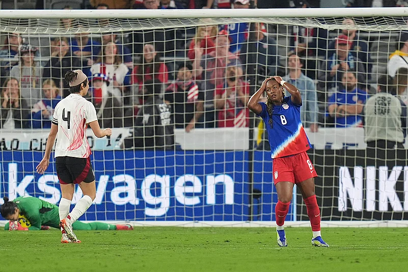 SheBelieves Cup womens soccer tournament final 2025 US vs Japan: Jaedyn Shaw