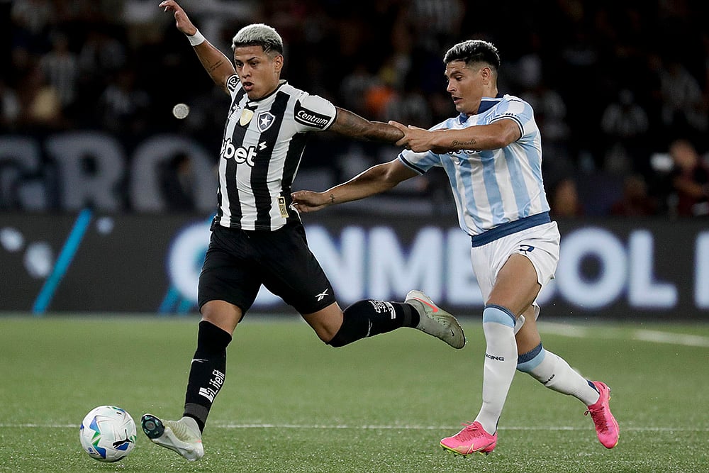 Brazil Argentina Soccer Recopa Sudamericana Racing Club vs Botafogo: Matheus Martins