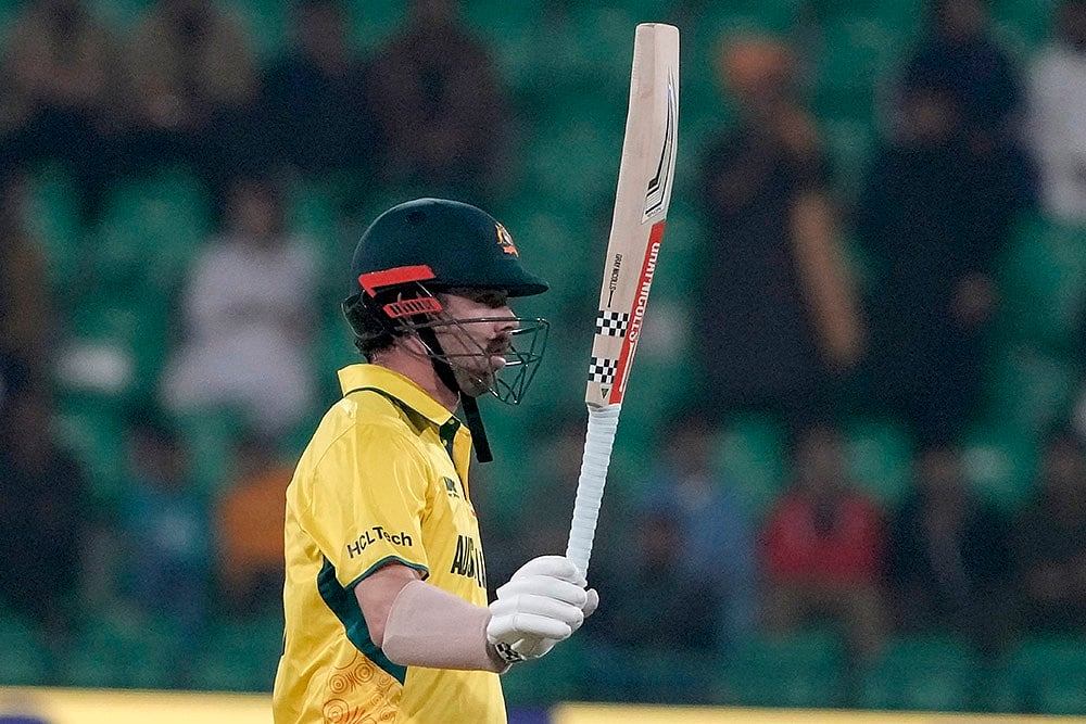 ICC Champions Trophy: Afghanistan vs Australia ODI Cricket Match 10, AFG vs AUS:  Travis Head