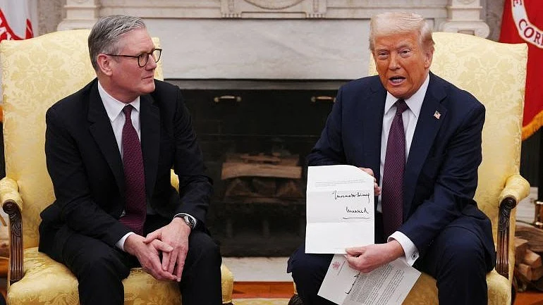 Starmer and Trump Hold Talks on Ukraine, Trade, and Special Relationship