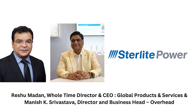 Reshu Madan, CEO, Global Products and Manish K. Srivastava, Director and Business Head, Sterlite
