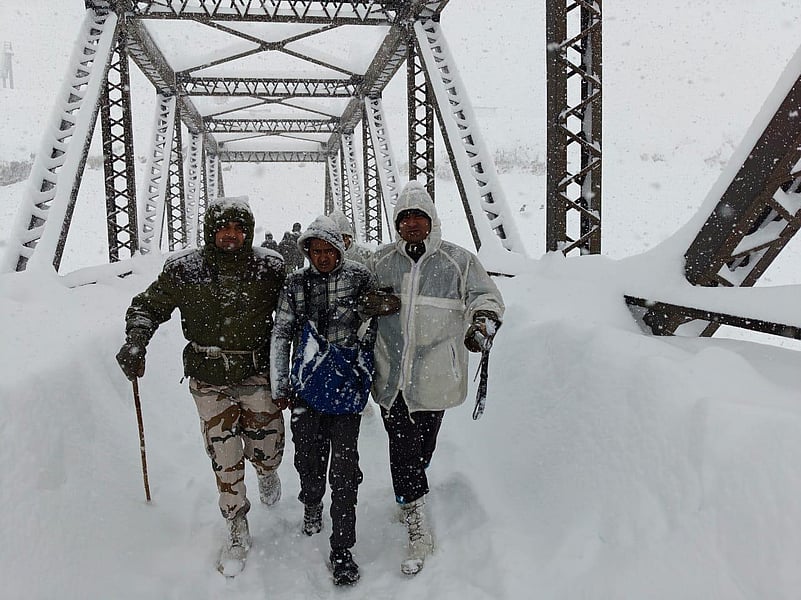 Trapped workers are being rescued in Uttarakhands Mana village by the Indian Army