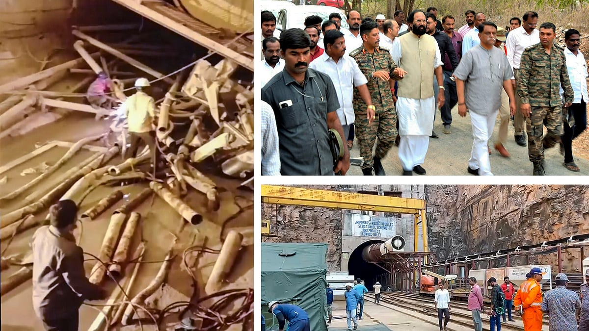 Telangana SLBC tunnel rescue