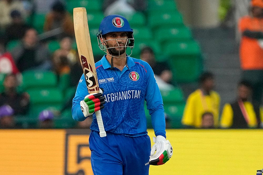 | Photo: AP/K.M. Chaudary : AFG Vs HKG, T20 Asia Cup 2025: Azmatullah Omarzai Smashes Fastest T20I Fifty For Afghanistan