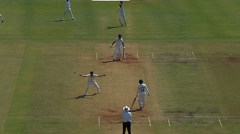 Action from day 3 of the Ranji Trophy 2025 final between Vidarbha and Kerala