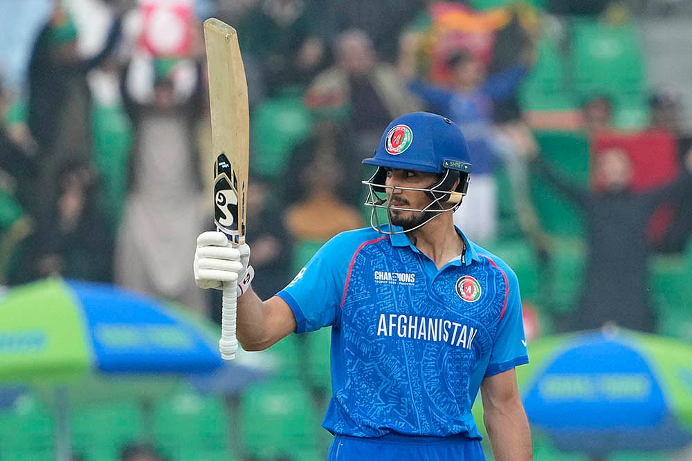 ICC Champions Trophy: Afghanistan vs Australia ODI Cricket Match 10, AFG vs AUS: Sediqullah Atal 