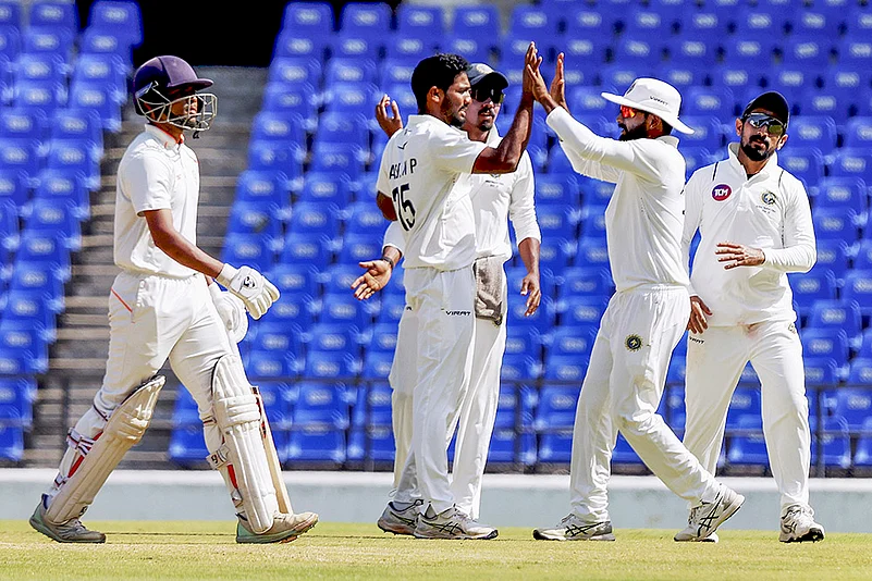 Ranji Trophy Final 2024-25 Vidarbha vs Kerala Day 2: Basil N P