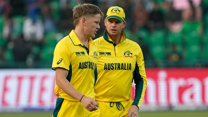 Steve Smith ICC Champions Trophy match between Australia and Afghanistan