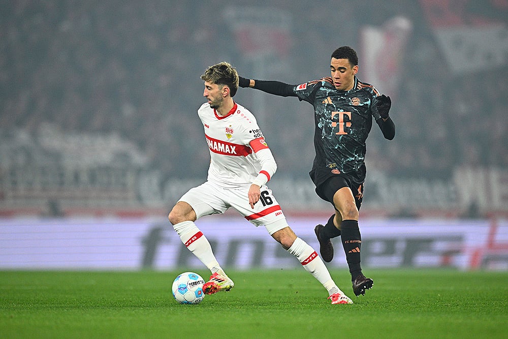 Germany Bundesliga soccer 2024-25 VfB Stuttgart vs Bayern Munich: Jamal Musiala