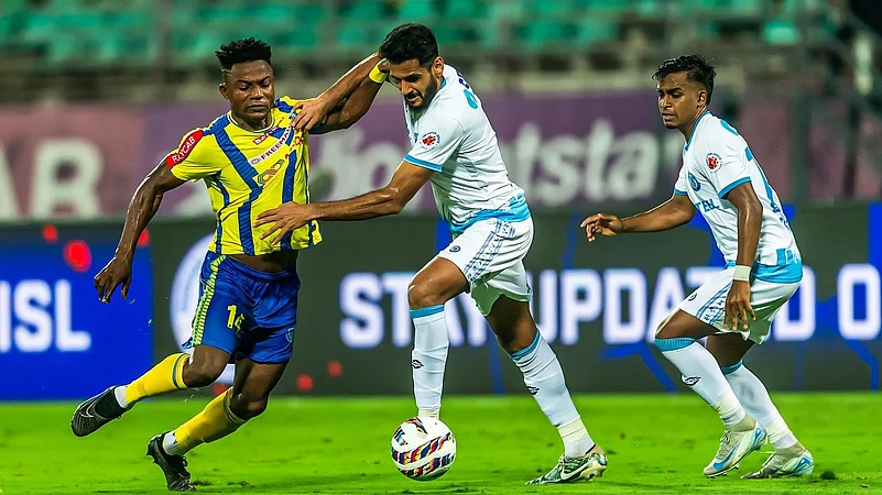 Indian Super League match between Kerala Blasters and Jamshedpur FC
