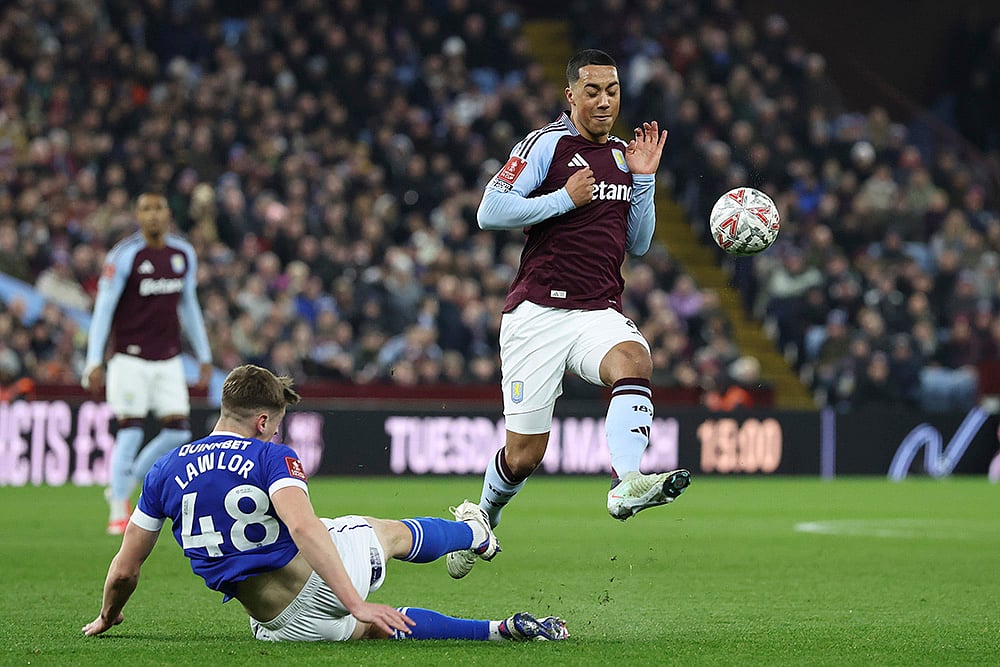Britain soccer FA Cup fifth round Aston Villa vs Cardiff City: Youri Tielemans
