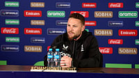 | Photo: File : England head coach Brendon McCllum is sacked by the ECB from the test side. However, the Kiwi will continue as incharge of The Three Lions in white-ball cricket against India.
