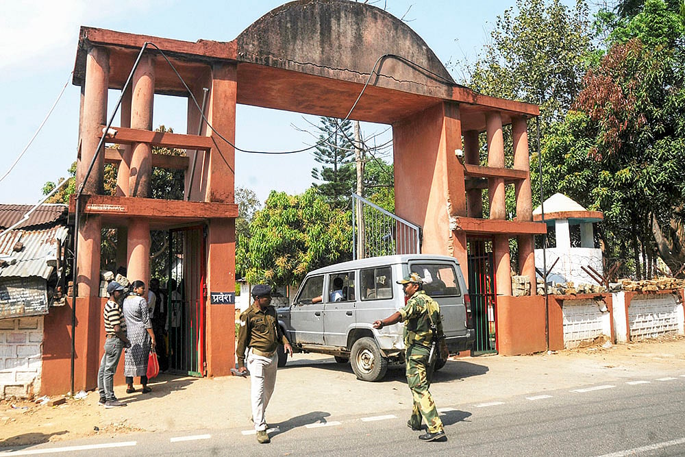 Security at Birsa Munda Central Jail