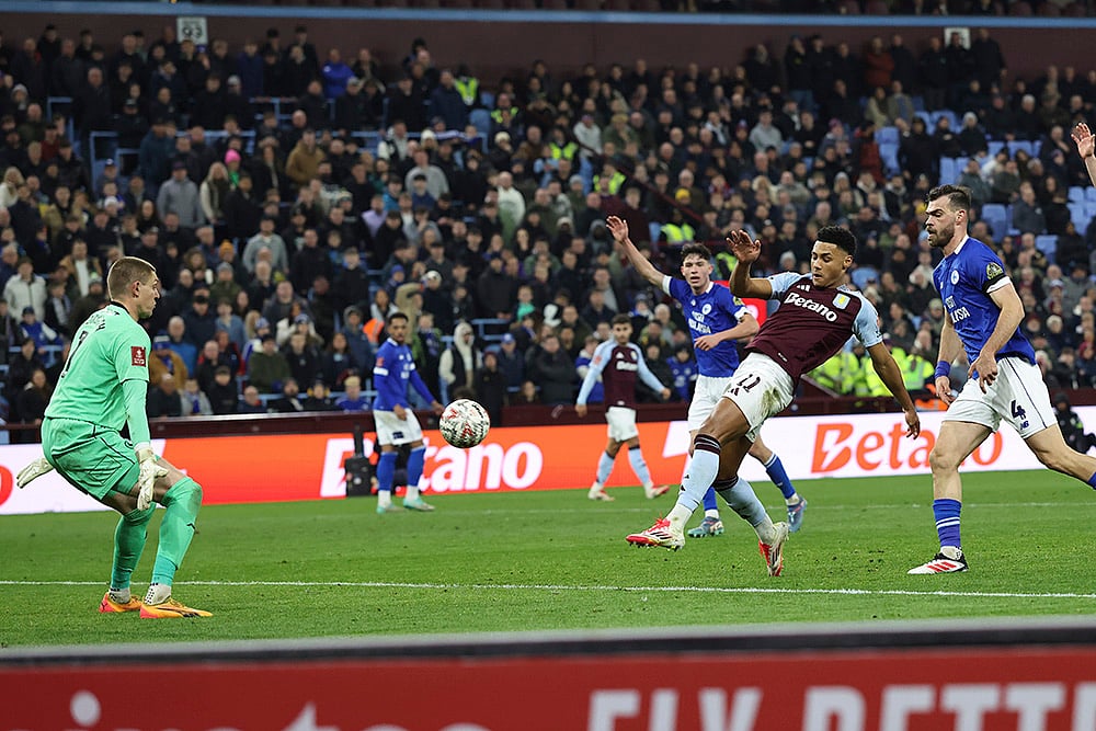 Britain soccer FA Cup fifth round Aston Villa vs Cardiff City: Ethan Horvath