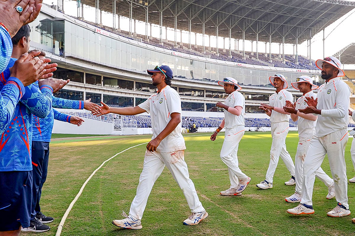 Ranji Trophy Cricket 2024-25 final Kerala v Vidarbha Day 3: Harsh Dubey