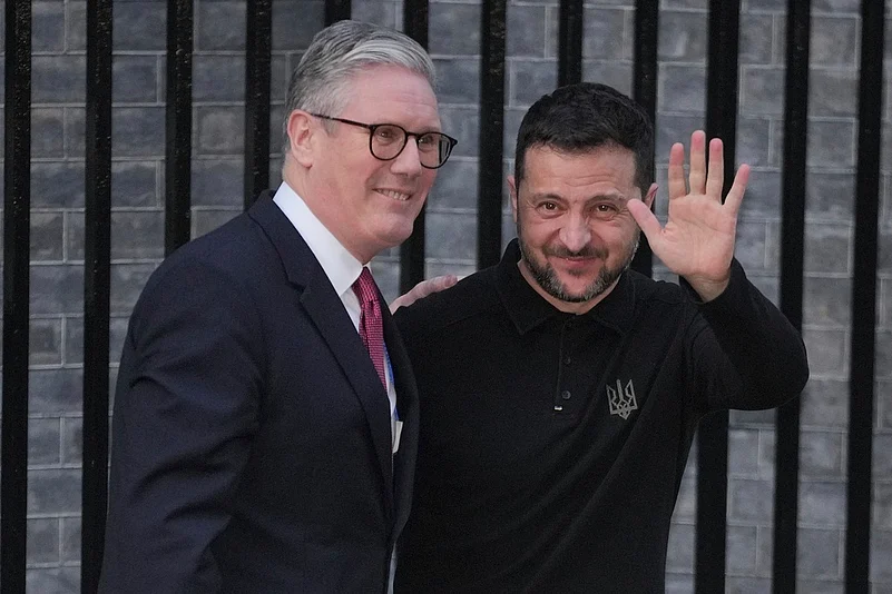 zelenskyy starmer meet