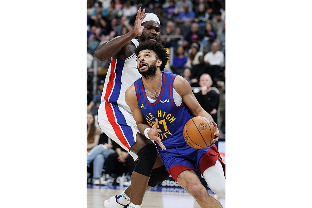 Basketball Game: Denver Nuggets vs Detroit Pistons