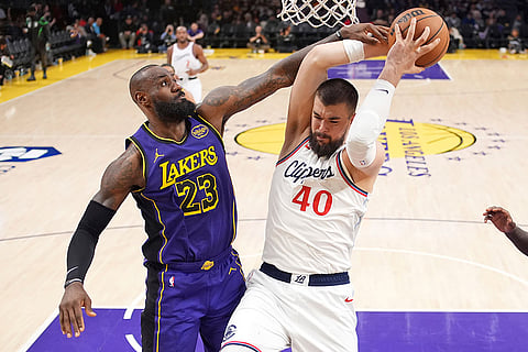 Lakers Clippers Basketball