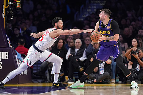Basketball Game: Los Angeles Clippers vs Los Angeles Lakers