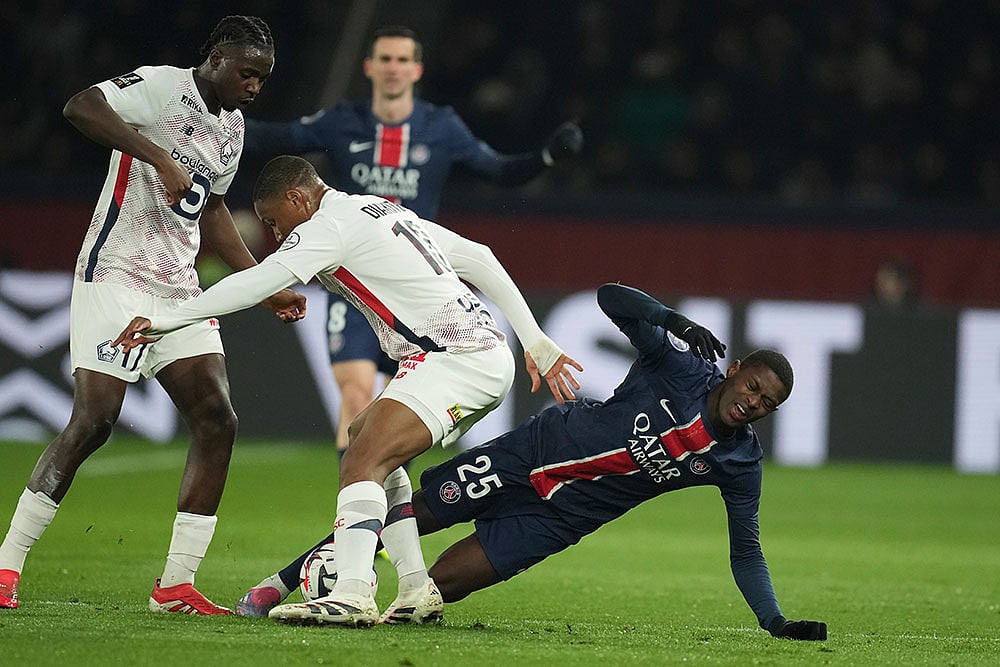 French League One Soccer Match: Paris Saint-Germain vs Lille