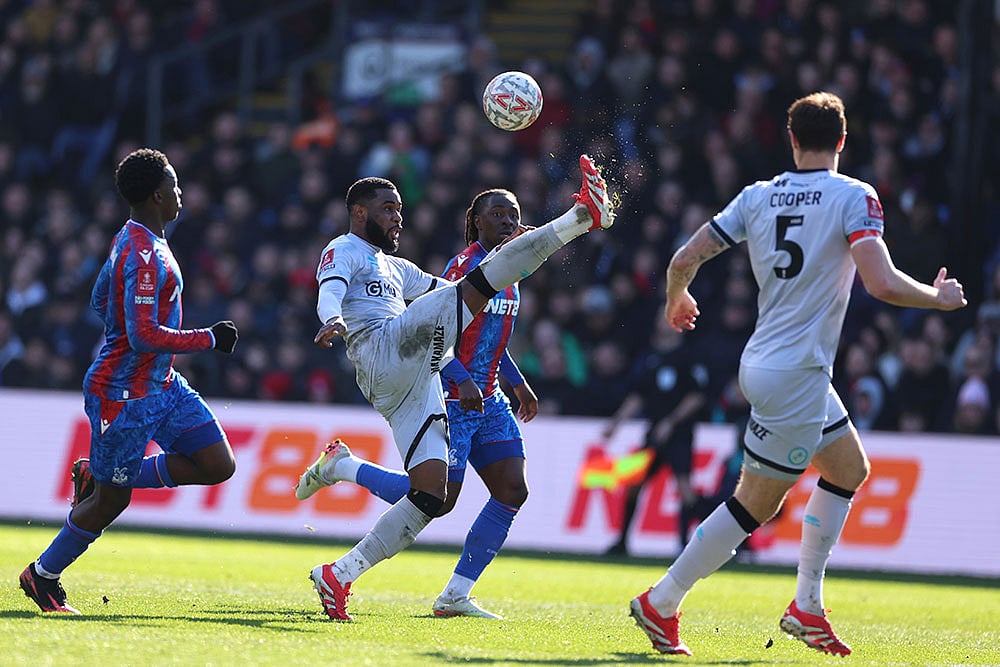 English FA Cup Soccer Match: Millwall vs Crystal Palace