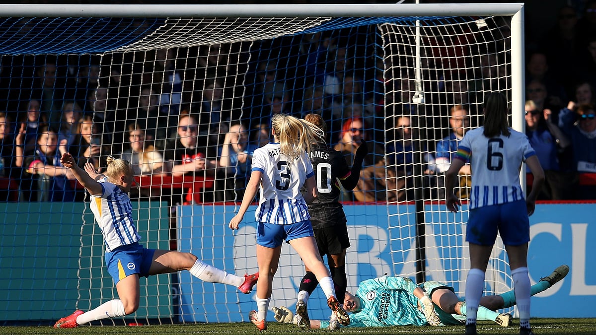 Lauren James scored Chelsea's equaliser