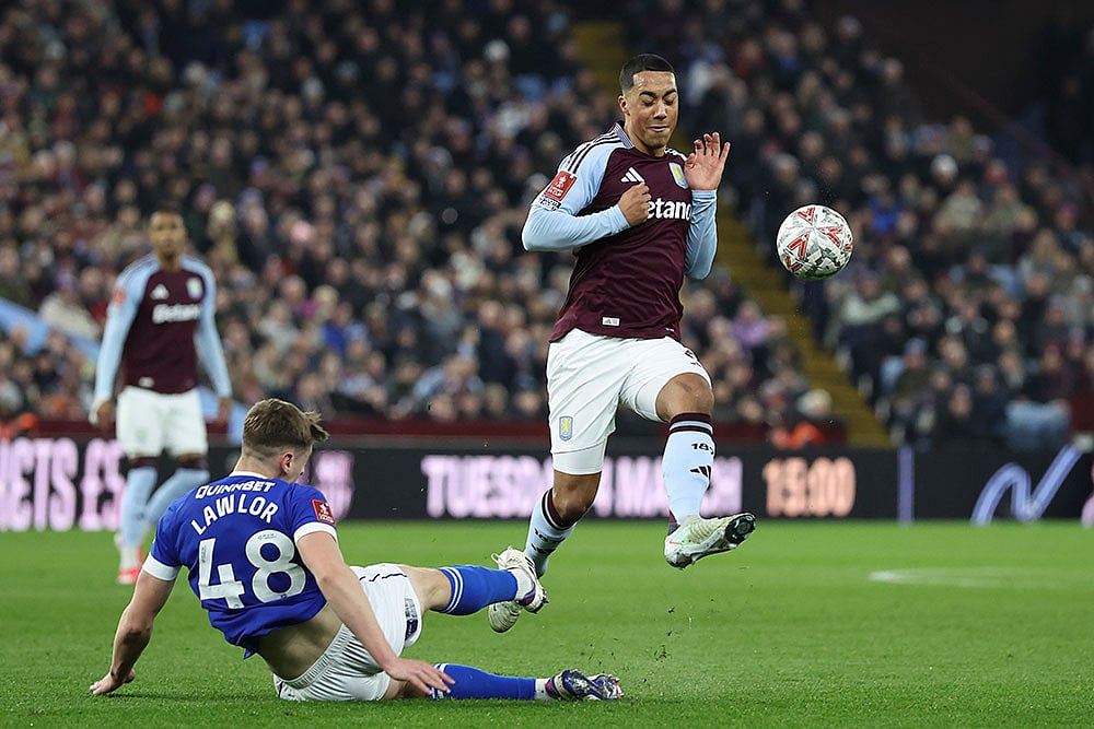 Britain Soccer FA Cup: Aston Villa vs Cardiff City