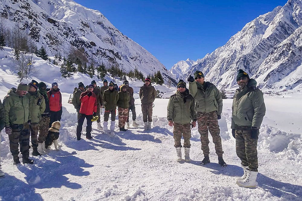 | Photo: PTI : Uttarakhand Avalanche