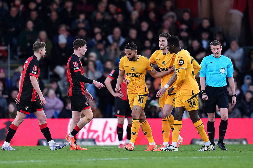 FA Cup Soccer Match: Wolverhampton vs Bournemouth