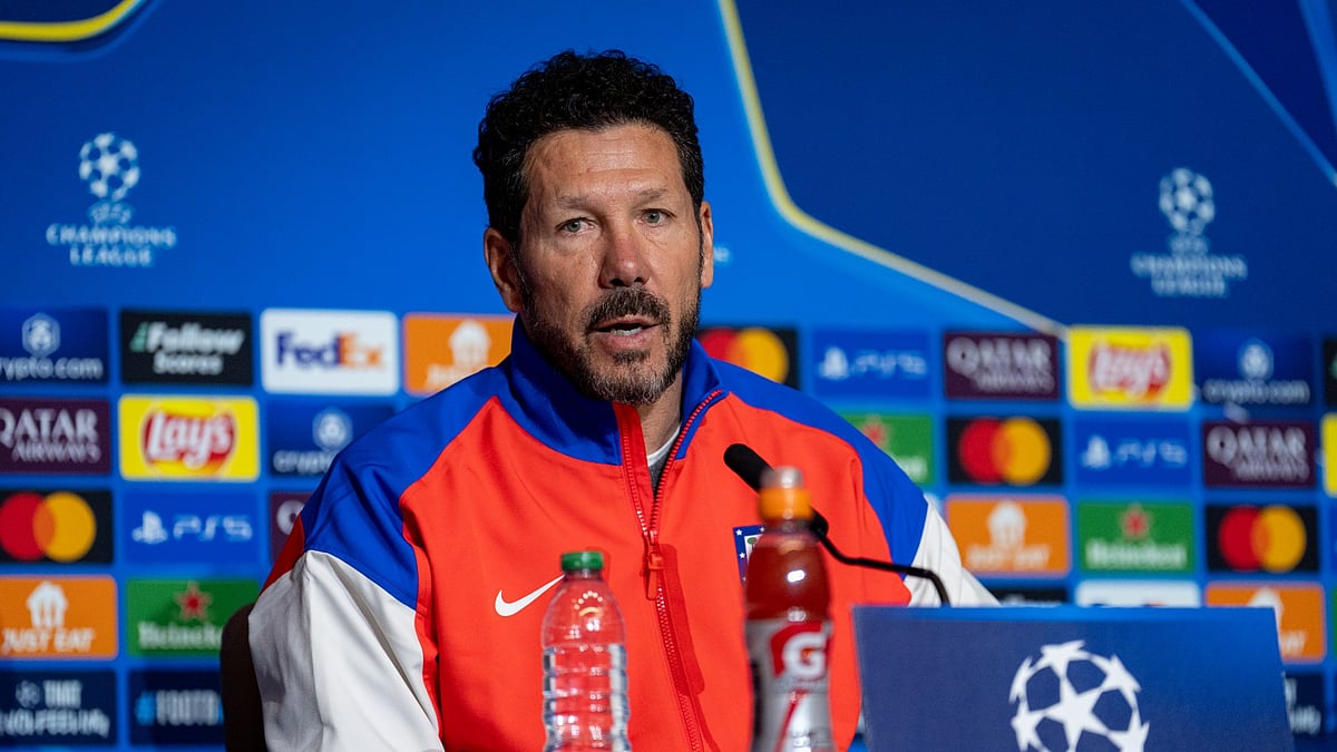 Atletico Madrid boss Diego Simeone - null