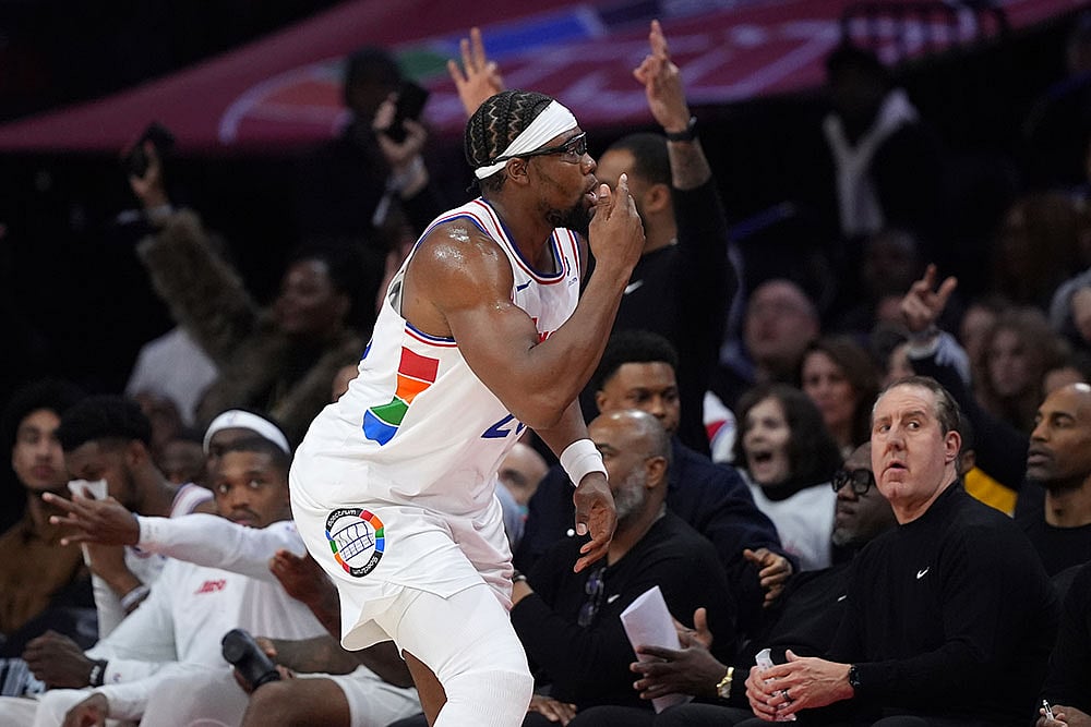 NBA Basketball: Golden State Warriors vs Philadelphia 76ers