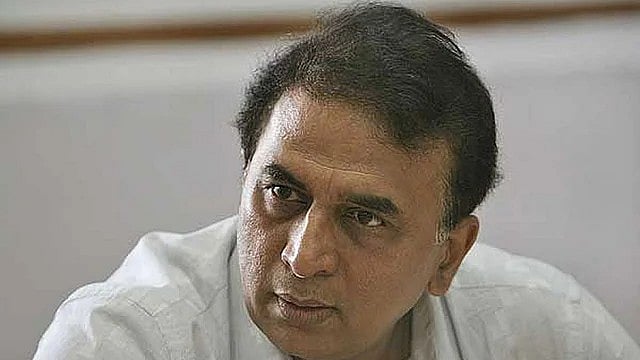 File photo of India cricket great Sunil Gavaskar.