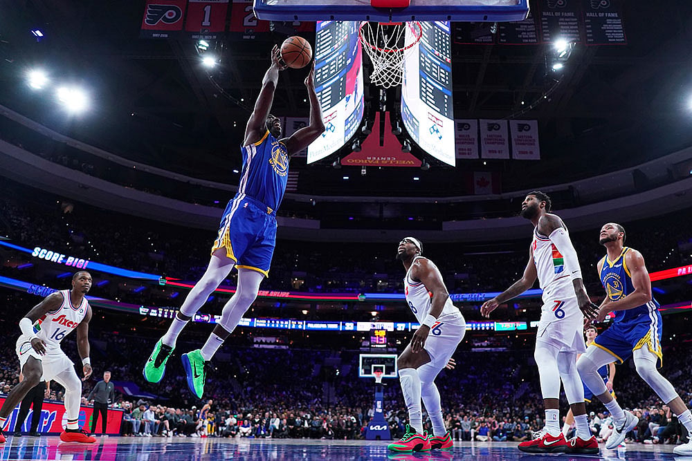 | Photo: AP/Matt Slocum : NBA: Golden State Warriors vs Philadelphia 76ers
