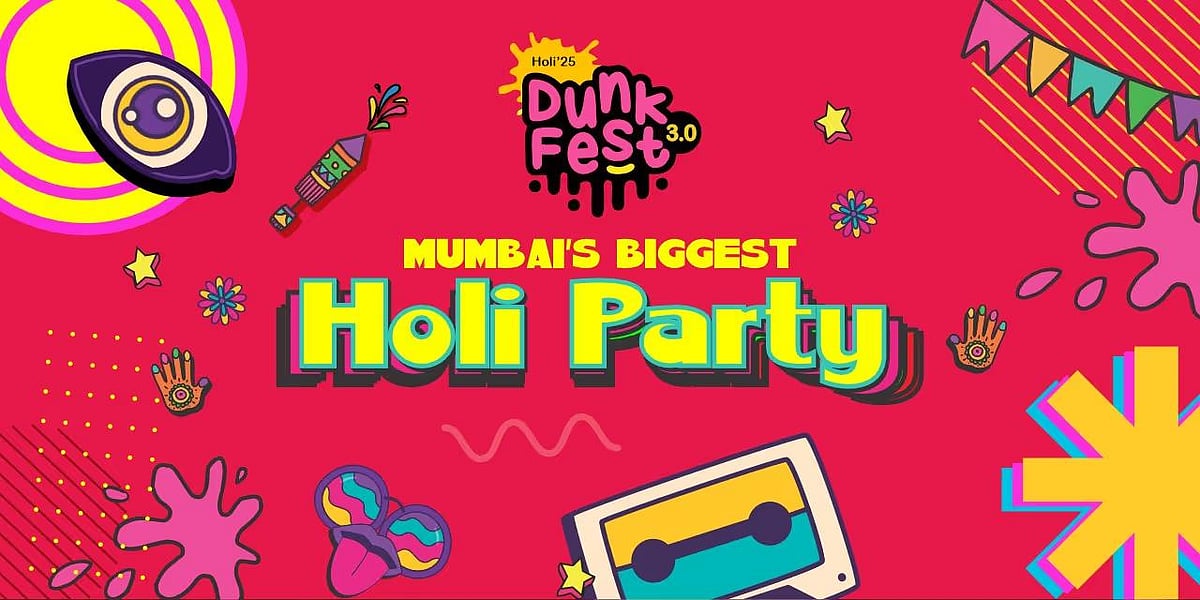 Dunk Fest 3.0 Mumbai Biggest Holi Party