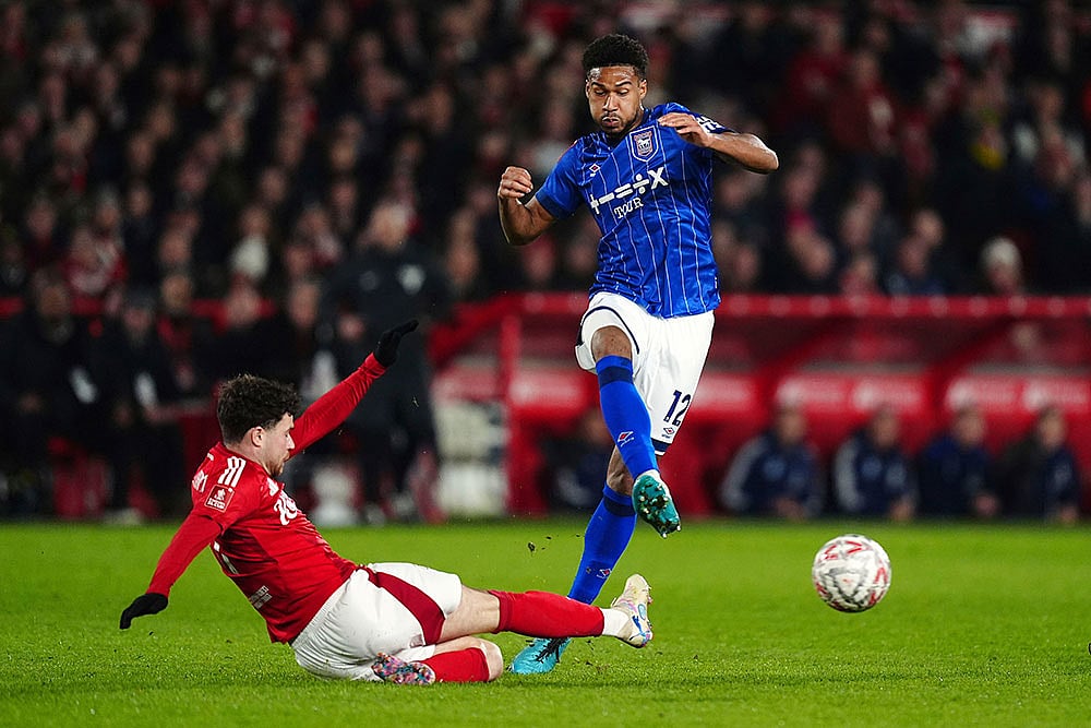 Britain Soccer FA Cup: Ipswich Town vs Nottingham Forest