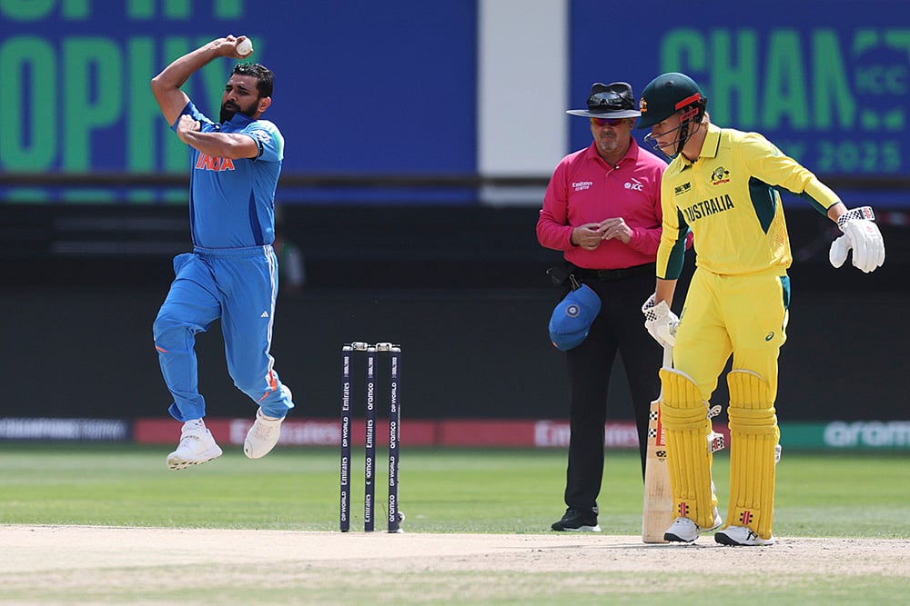 ICC Champions Trophy Cricket semifinal India vs Australia IND vs AUS: Mohammed Shami 