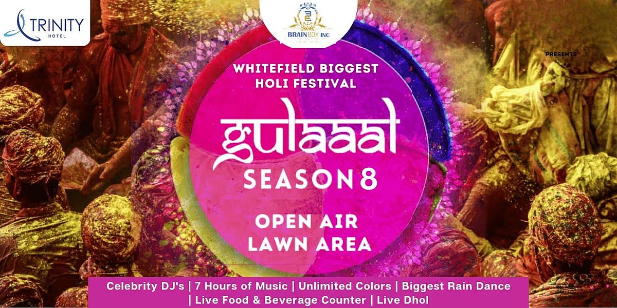 Gulal Biggest Holi  Festival Event Bengaluru
