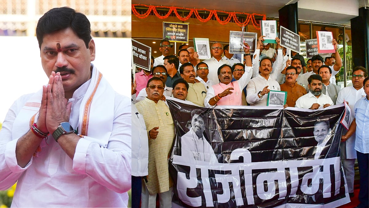 beed sarpanch dhananjay munde resignation