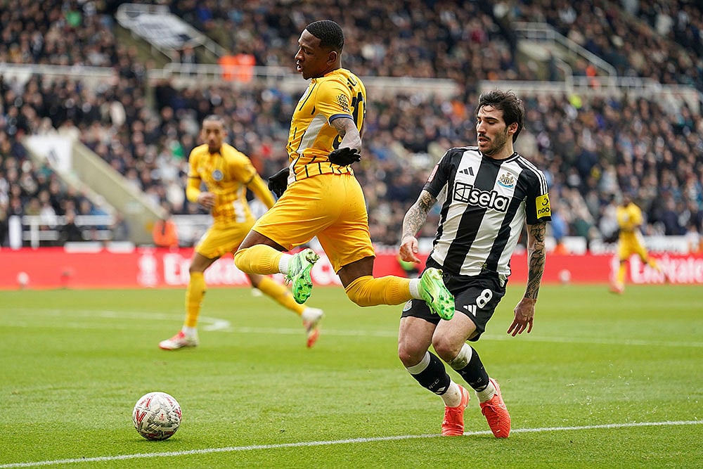 Britain Soccer FA Cup: Brighton vs Newcastle United