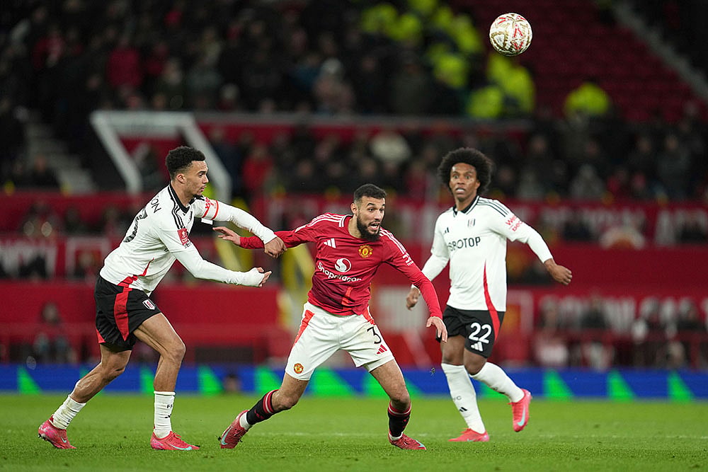 English FA Cup Soccer Match: Fulham vs Manchester United
