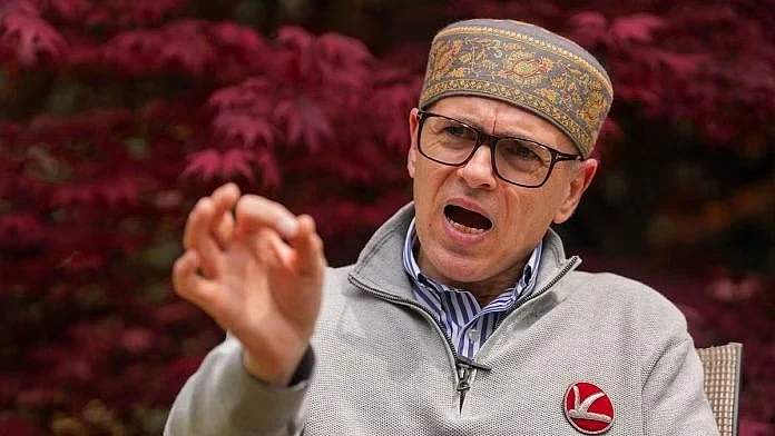 Jammu and Kashmir Chief Minister Omar Abdullah