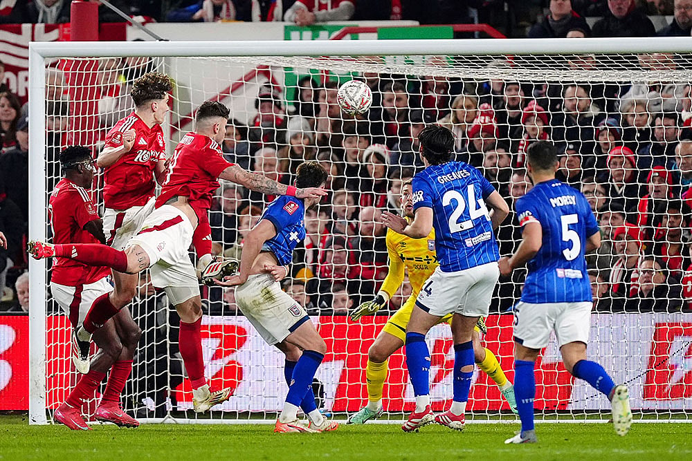 Britain Soccer FA Cup: Nottingham Forest vs Ipswich Town