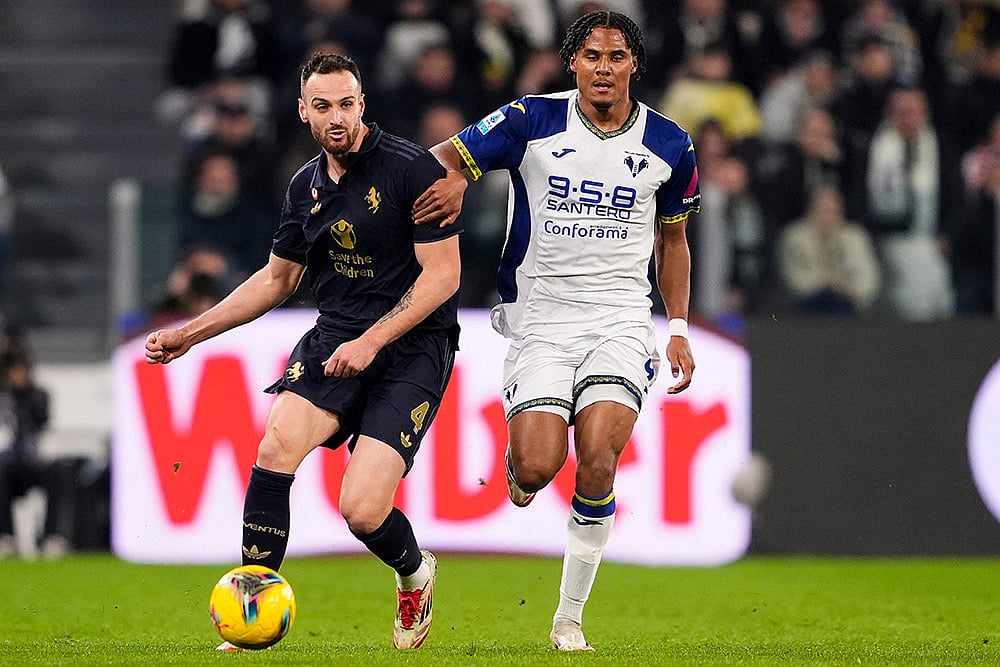 Italy Serie A soccer Juventus FC vs Hellas Verona: Federico Gatti