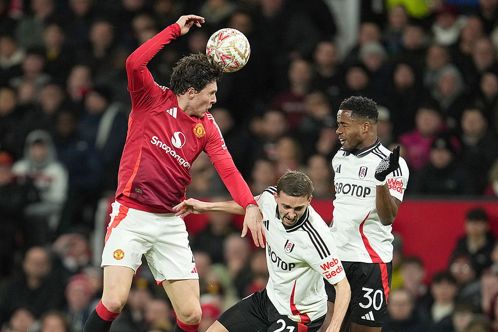 Britain Soccer FA Cup: Fulham vs Manchester United