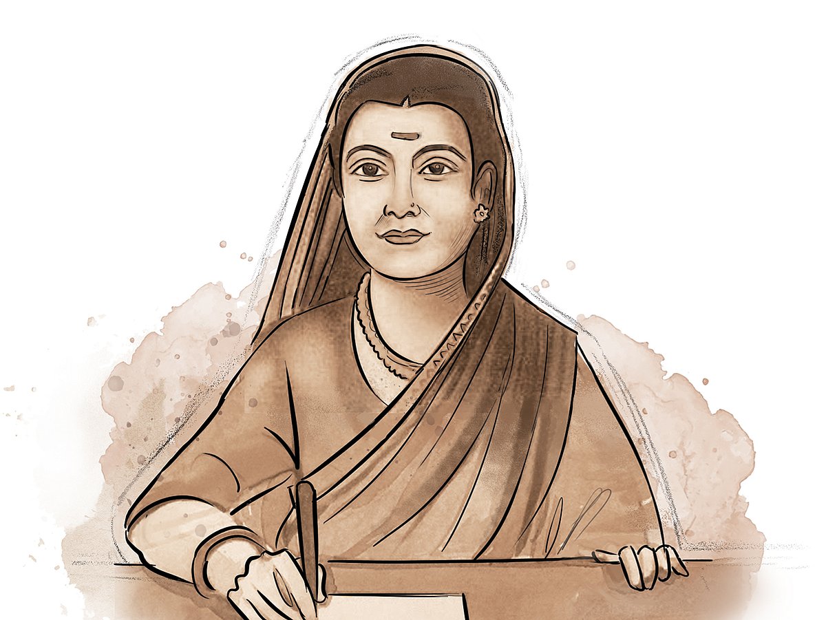 Illustration by Saahil : Tarabai Shinde