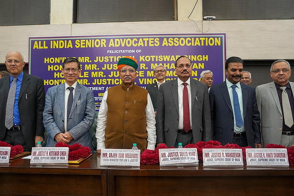 Felicitation of newly appointed SC Judges 
