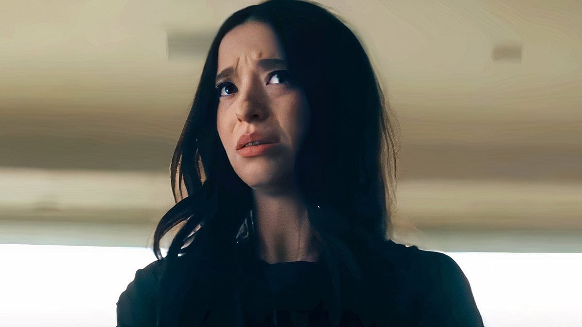 X : A still of Mikey Madison from Anora