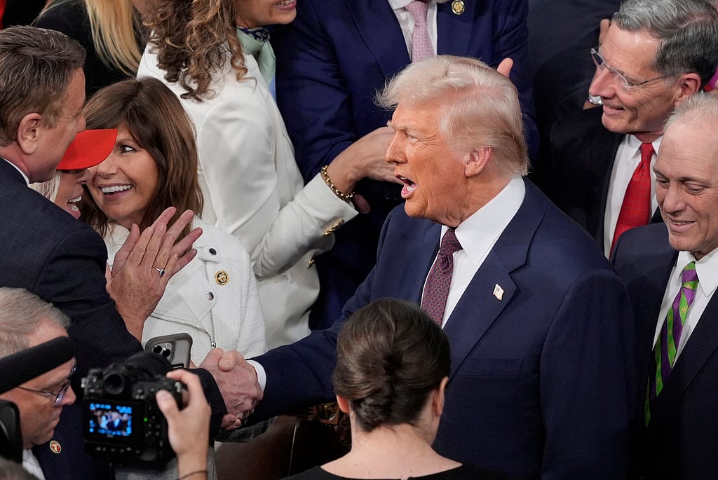 | Photo: AP : Donald Trump Reaffirms 'Two Genders' Policy In First Congress Address 
