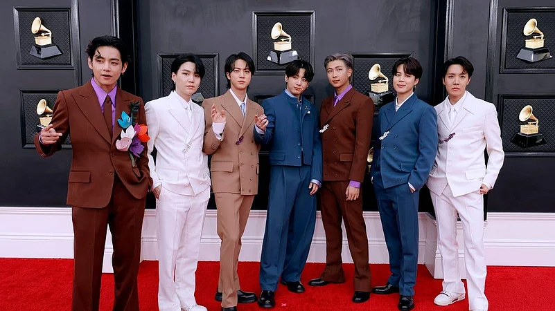 Jimin with BTS